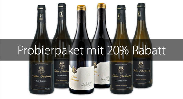 6 Weine vom Château Chardonnay mit 20% Rabatt