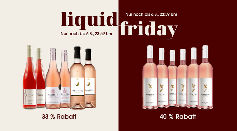 Unser Rosé-Liquid-Friday