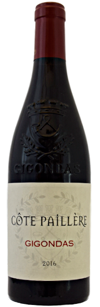 Gigondas AOC, Côte Paillère rouge 2016 Bio, Gigondas la Cave