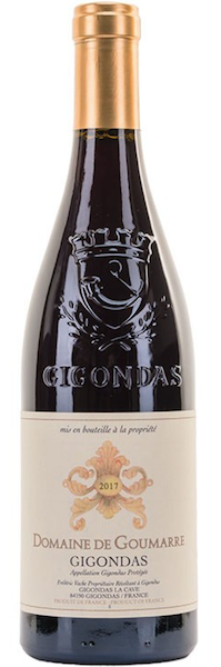 Gigondas AOC, Domaine de Goumarre rouge 2016, Gigondas la Cave