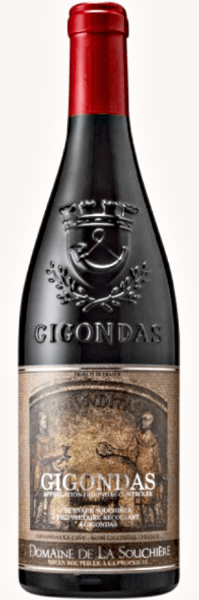 Gigondas AOC, Domaine de la Souchière rouge 2016, Gigondas la Cave