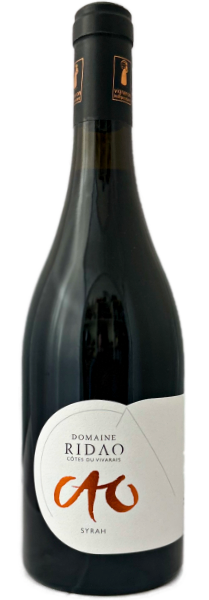 Syrah 2024, Côtes du Vivarais AOP, Domaine Ridao