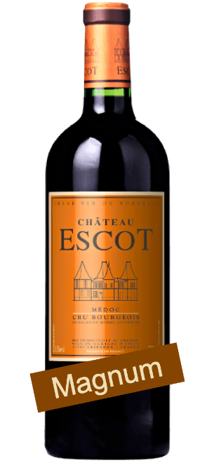 Médoc AOP Cru Bourgeois 2016, Château Escot (Magnum)