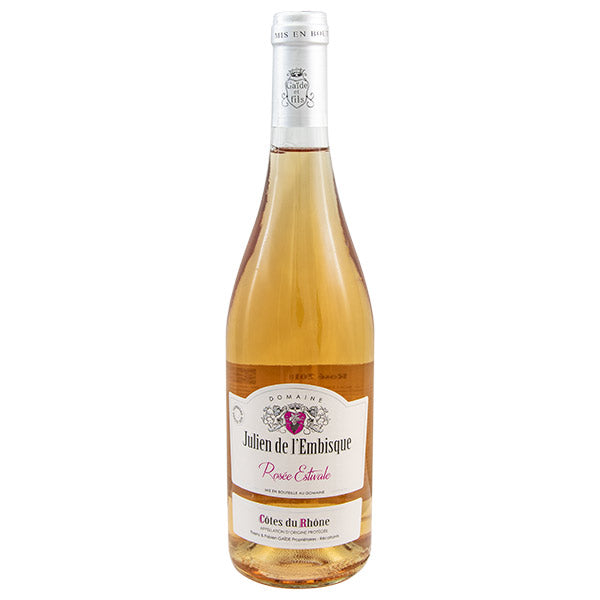 Côtes du Rhône Rosé Estivale 2018, Domaine Julien de l' Embisque